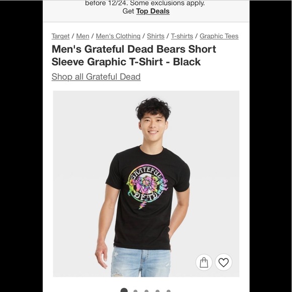 Target Size Medium Grateful Dead Tee 